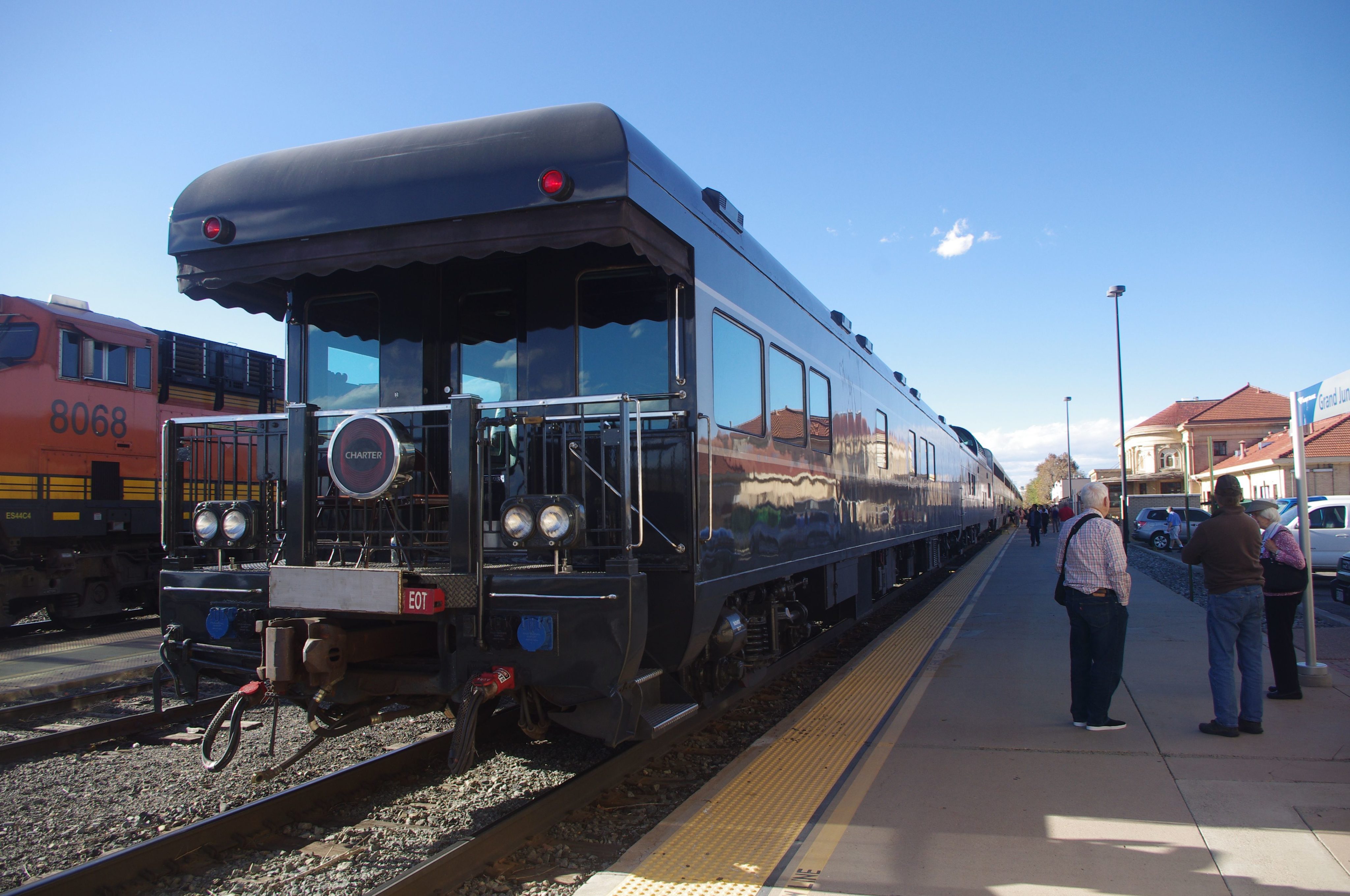 From Glenwood Springs to Davis. TRAINS & TRAVEL WITH JIM LOOMIS